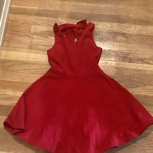 Rare Editions Vibrant Red Formal Dress
